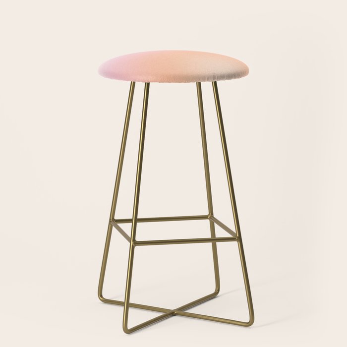 Peach Fuzz Gradient Stool Gallery Image 2