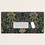 Woodland moss dark Desk Mat Gallery Image 1