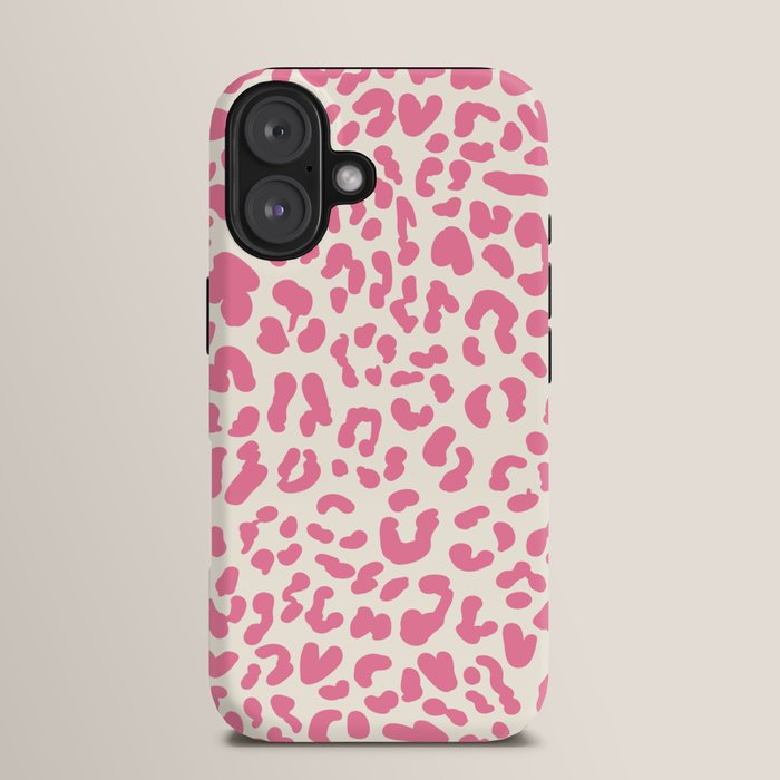Pink Leopard Print iPhone Case Gallery Image 13