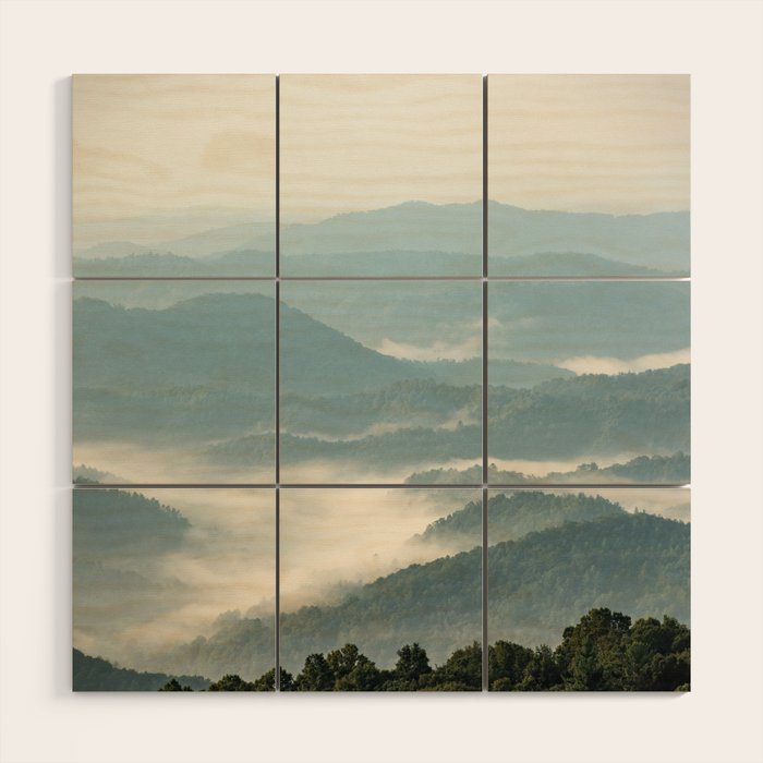 Blue Ridge Parkway - Shenandoah National Park Wood Wall Art Gallery Image 1