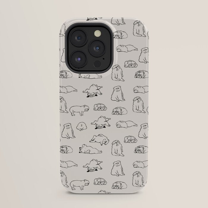 More Sleep English Bulldog iPhone Case Gallery Image 31