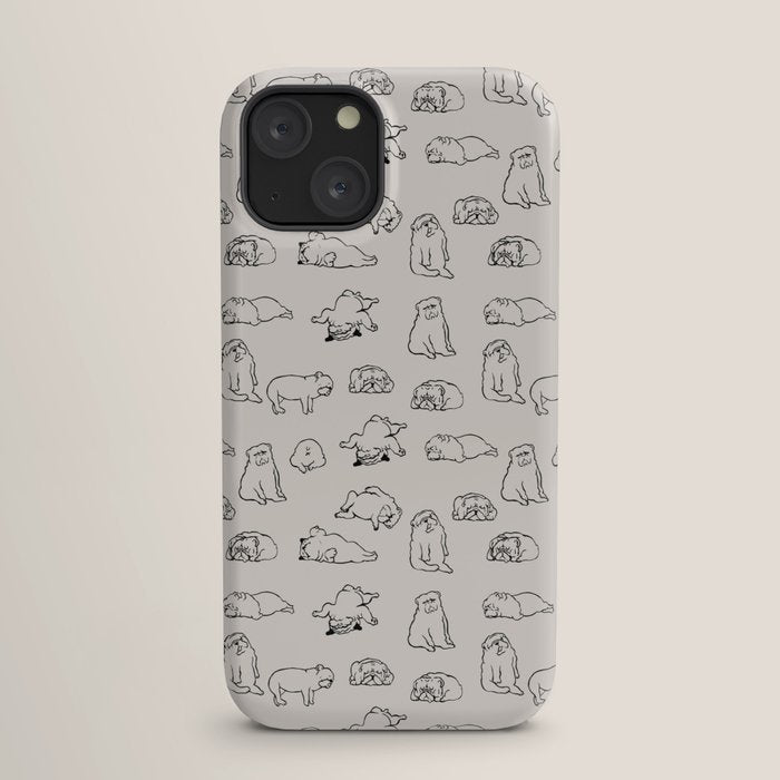 More Sleep English Bulldog iPhone Case Gallery Image 17
