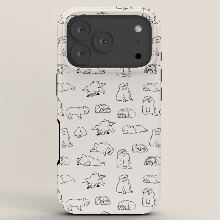 More Sleep English Bulldog iPhone Case Gallery Image 7