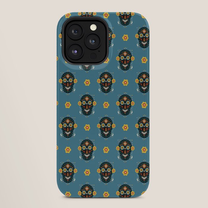 Happy Haunting | Day of Dead Skull iPhone Case Gallery Image 28