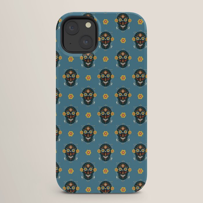 Happy Haunting | Day of Dead Skull iPhone Case Gallery Image 26