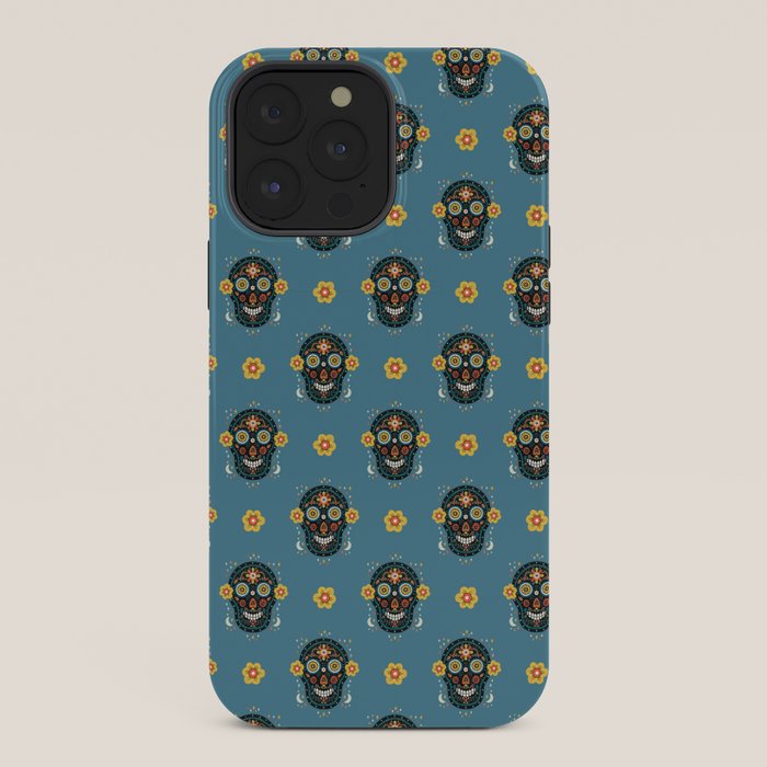 Happy Haunting | Day of Dead Skull iPhone Case Gallery Image 36