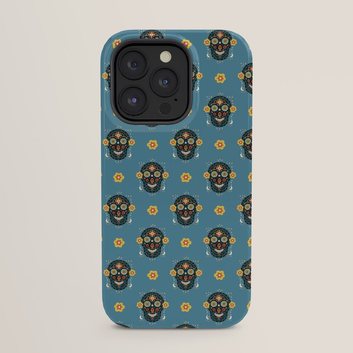 Happy Haunting | Day of Dead Skull iPhone Case Gallery Image 23