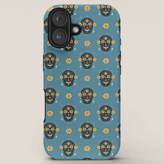 Happy Haunting | Day of Dead Skull iPhone Case Gallery Image 5