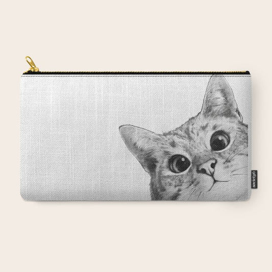 sneaky cat Carry All Pouch Gallery Image 2