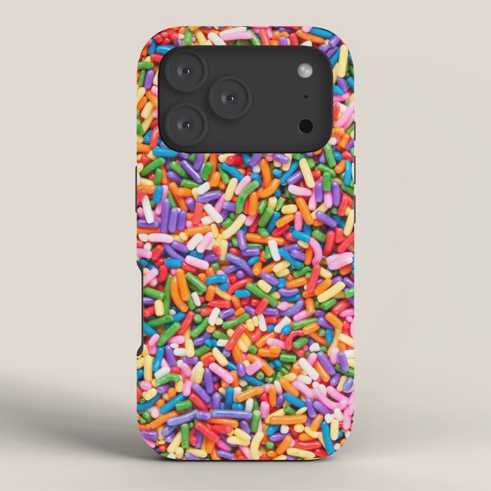 Colorful Rainbow Sprinkles | Sweet Candy iPhone Case Gallery Image 3