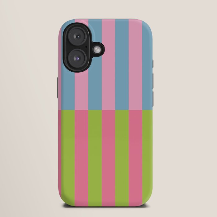 Vibrant color block pattern iPhone Case Gallery Image 9