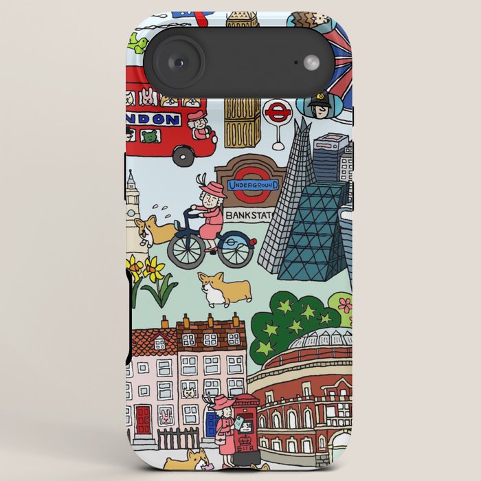 The Queen's London Day Out iPhone Case Gallery Image 6