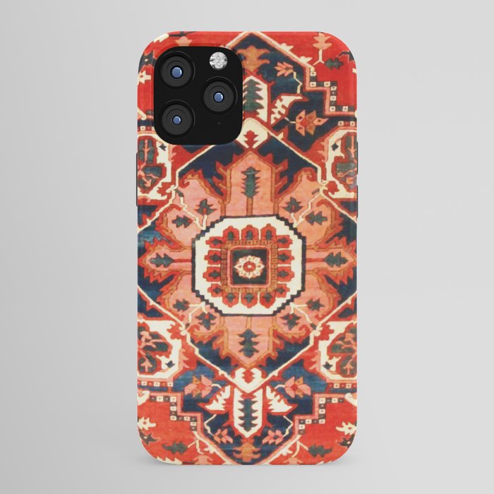 Heriz Serapi Azerbaijan Antique Persian Rug Print iPhone Case Gallery Image 43