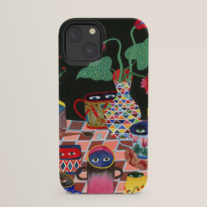 Suspicious mugs 3 iPhone Case Gallery Image 29