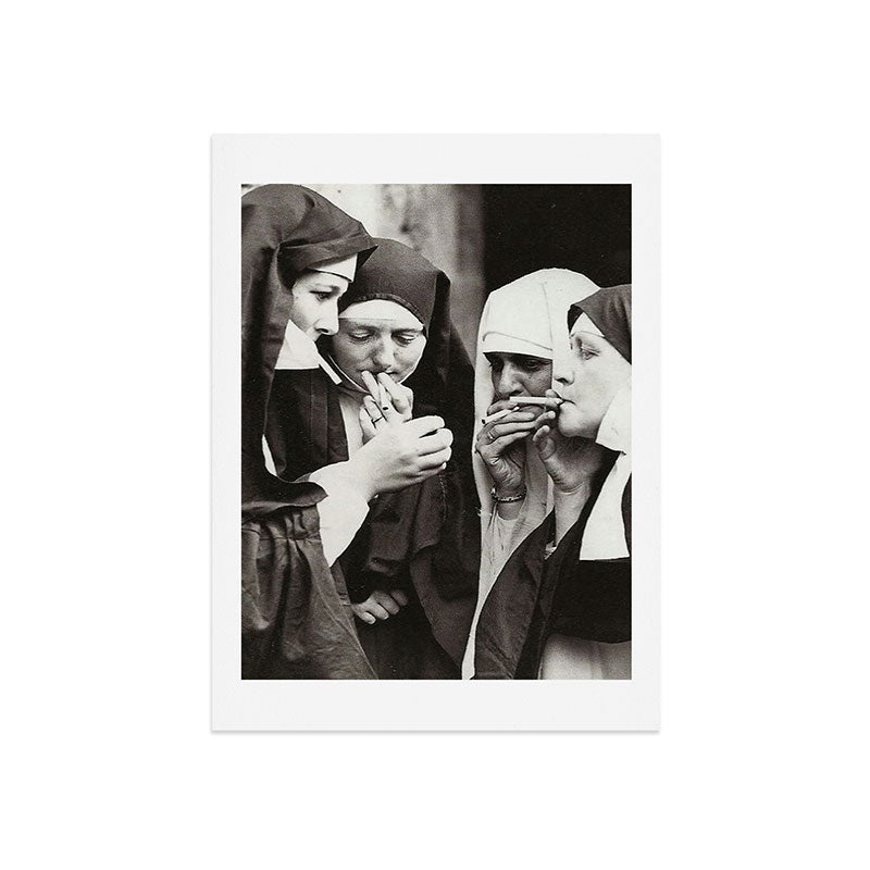 Nuns Smoking Art Print Gallery Image 7