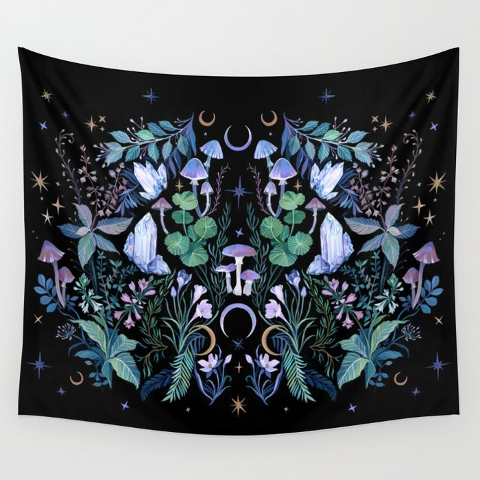 Mystical Garden Wall Tapestry Gallery Image 2
