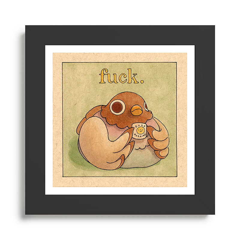 'Fuck' Pigeon 06 Framed Art Print Gallery Image 13