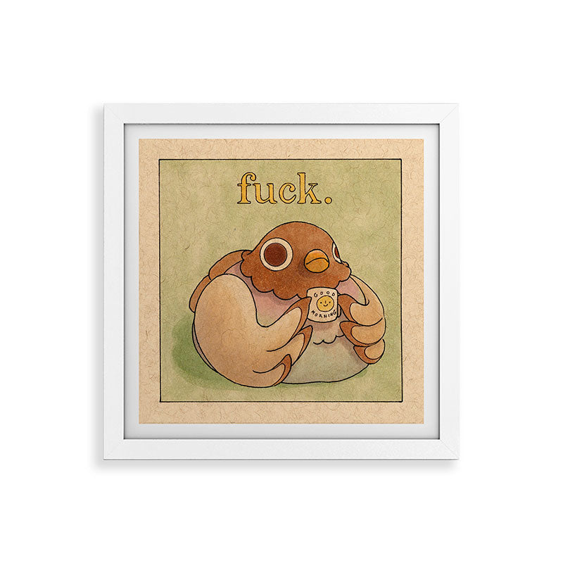 'Fuck' Pigeon 06 Framed Art Print Gallery Image 23