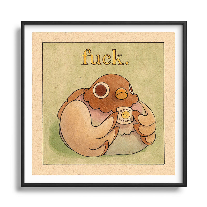 'Fuck' Pigeon 06 Framed Art Print Gallery Image 33