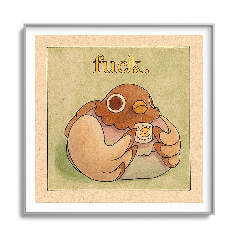 'Fuck' Pigeon 06 Framed Art Print Gallery Image 40