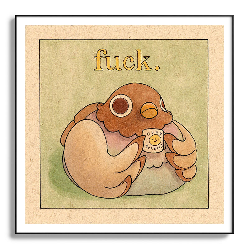 'Fuck' Pigeon 06 Framed Art Print Gallery Image 35