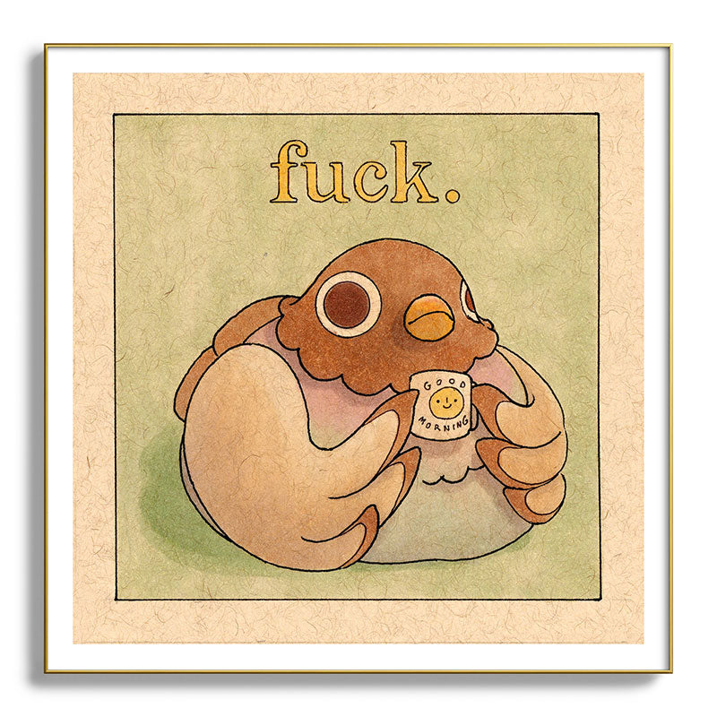 'Fuck' Pigeon 06 Framed Art Print Gallery Image 38