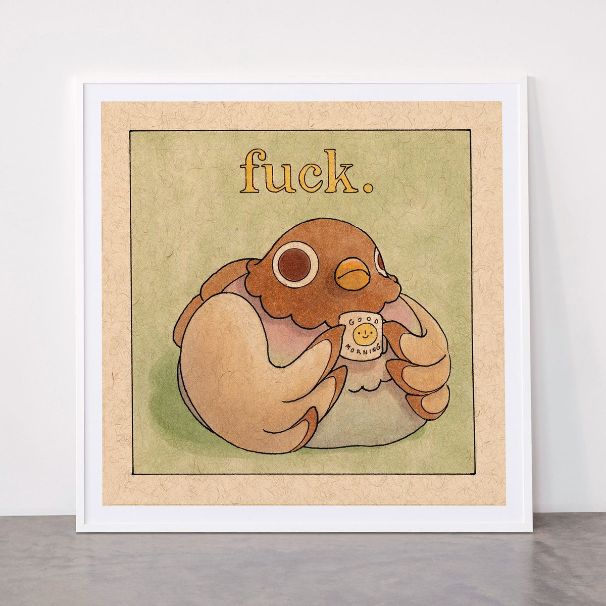 'Fuck' Pigeon 06 Framed Art Print Gallery Image 12