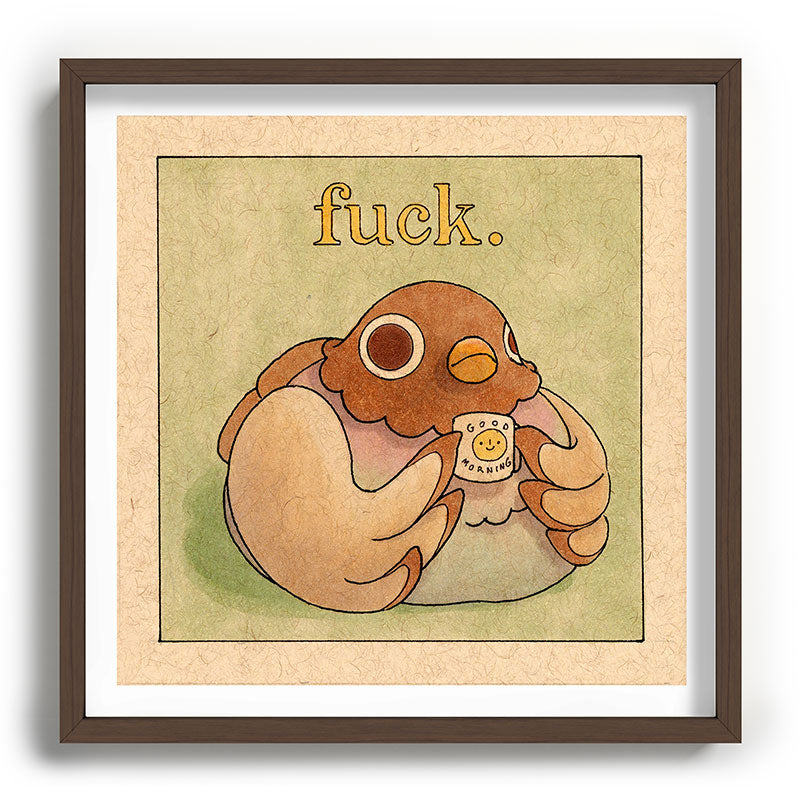 'Fuck' Pigeon 06 Framed Art Print Gallery Image 28