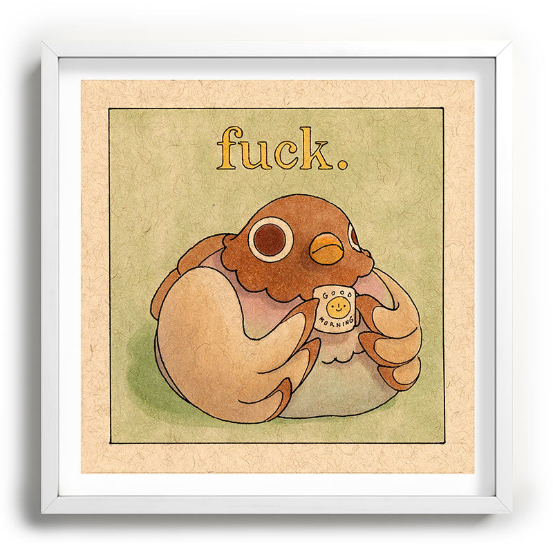 'Fuck' Pigeon 06 Framed Art Print Gallery Image 32