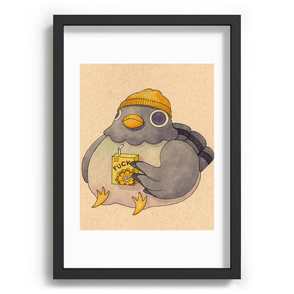 'Fuck' Pigeon 07 Framed Art Print Gallery Image 81