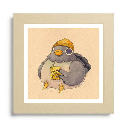 'Fuck' Pigeon 07 Framed Art Print Gallery Image 68