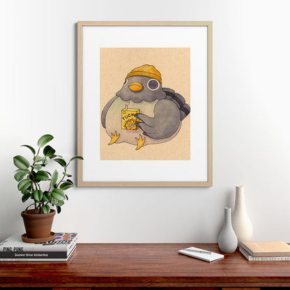 'Fuck' Pigeon 07 Framed Art Print Gallery Image 67