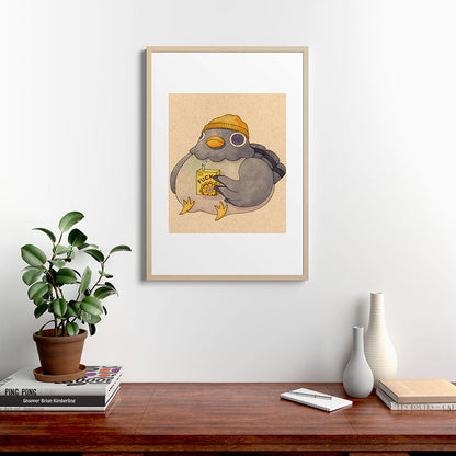 'Fuck' Pigeon 07 Framed Art Print Gallery Image 28