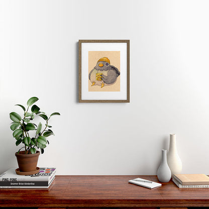 'Fuck' Pigeon 07 Framed Art Print Gallery Image 15