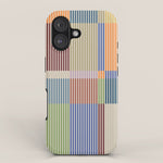Linear Bauhaus Pattern 3. iPhone Case Gallery Image 1