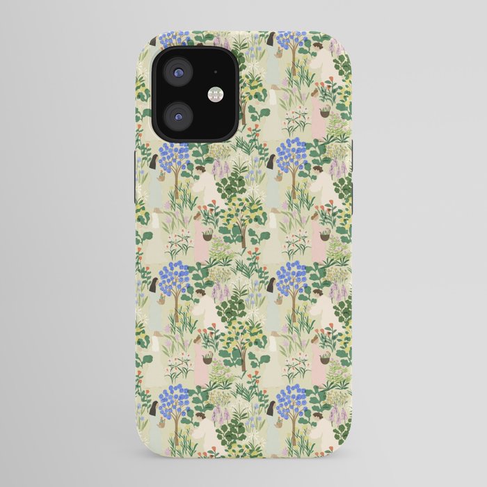 Ladies working in the garden (BEIGE) iPhone Case Gallery Image 41