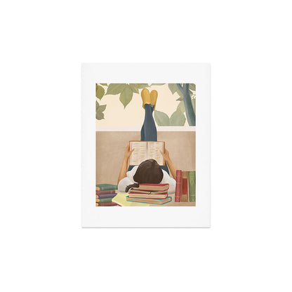 Bookworm Art Print Gallery Image 3