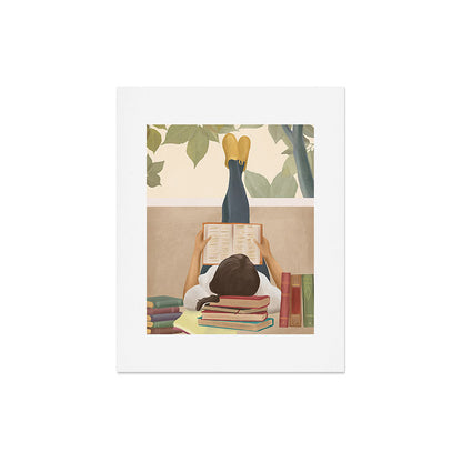 Bookworm Art Print Gallery Image 5