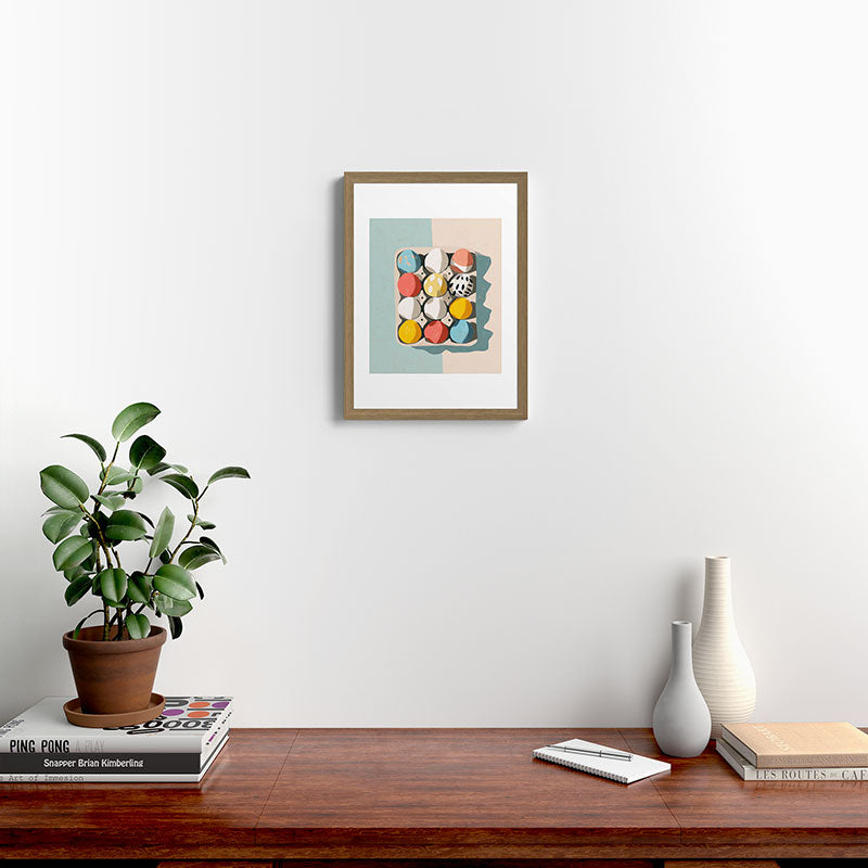 Easter Egg Carton Framed Art Print Gallery Image 10
