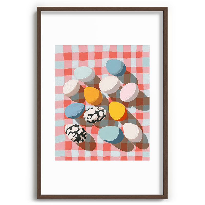 Easter Picnic Eggs Framed Art Print Gallery Image 68
