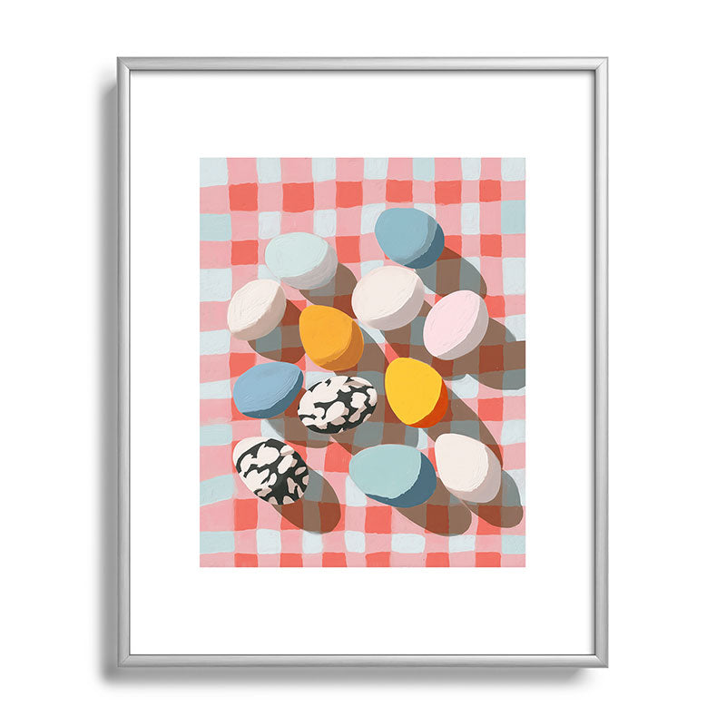 Easter Picnic Eggs Framed Art Print Gallery Image 96