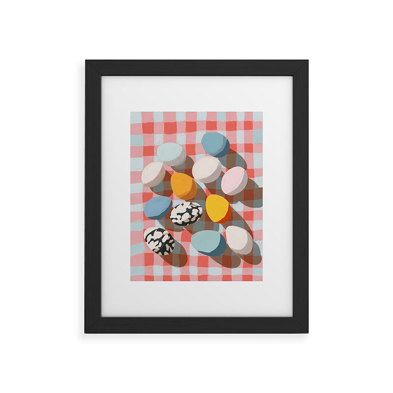 Easter Picnic Eggs Framed Art Print Gallery Image 32