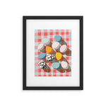 Easter Picnic Eggs Framed Art Print Gallery Image 1