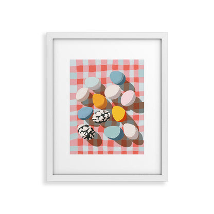Easter Picnic Eggs Framed Art Print Gallery Image 23