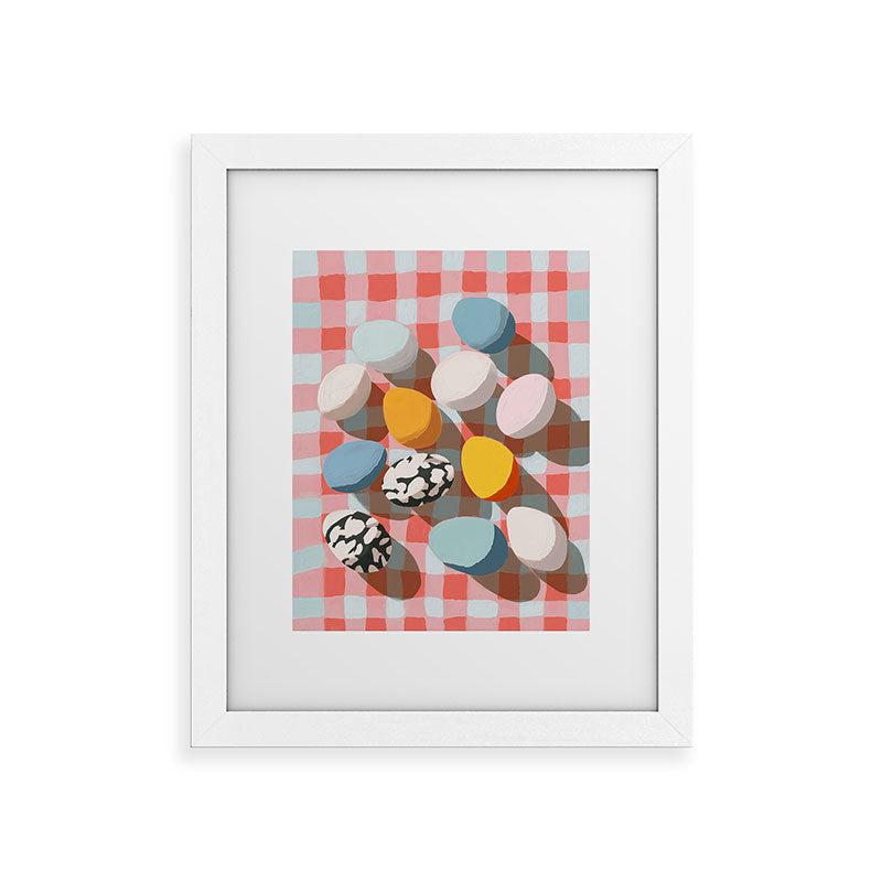 Easter Picnic Eggs Framed Art Print Gallery Image 54
