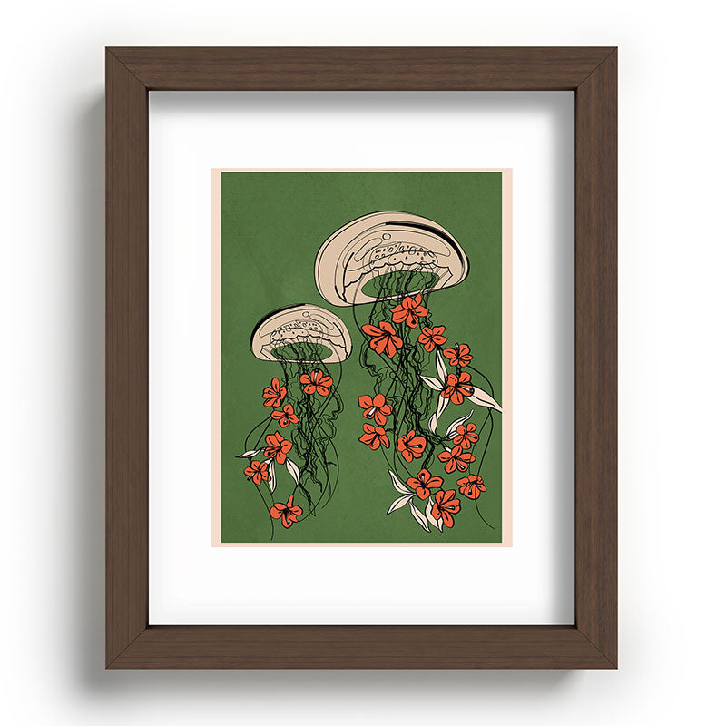 Floral Jellyfishes 2 Framed Art Print Gallery Image 63