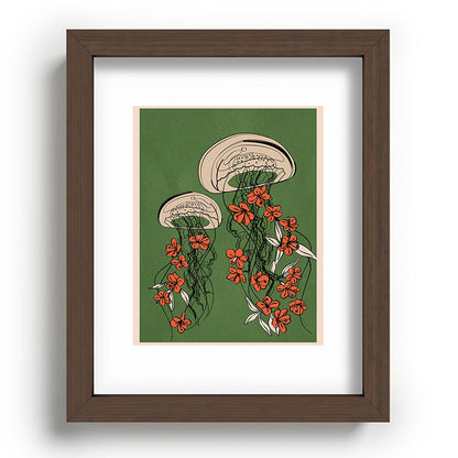 Floral Jellyfishes 2 Framed Art Print Gallery Image 63