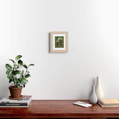 Floral Jellyfishes 2 Framed Art Print Gallery Image 43
