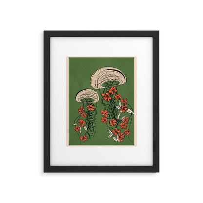 Floral Jellyfishes 2 Framed Art Print Gallery Image 5