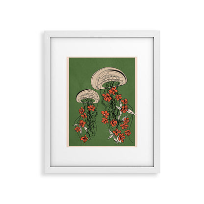 Floral Jellyfishes 2 Framed Art Print Gallery Image 23